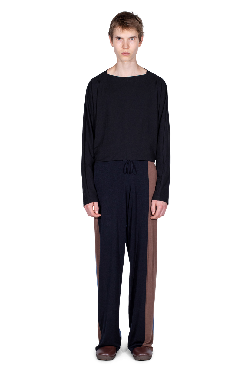 SIGO Knit Trousers — Brown