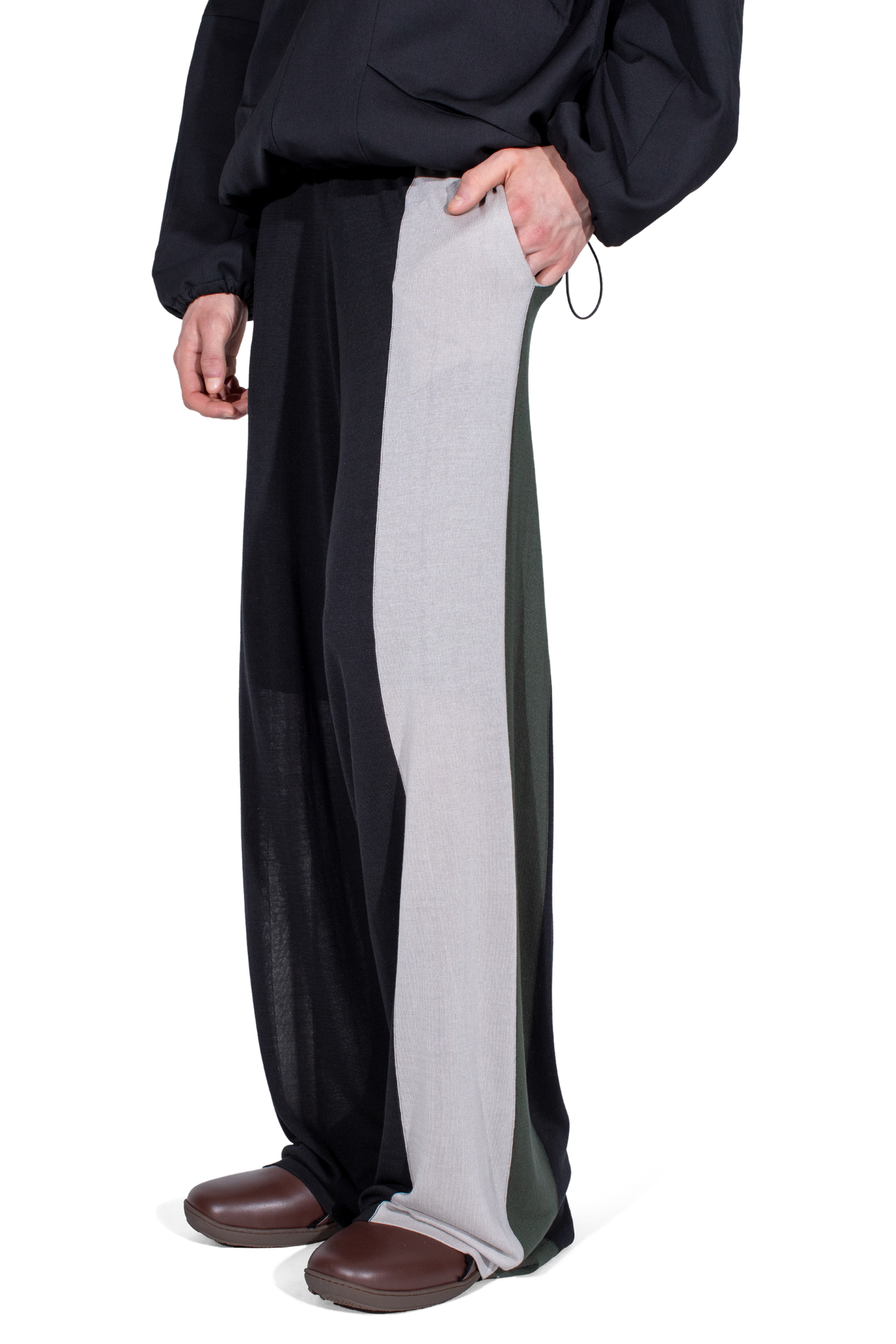 SIGO Knit Trousers — Black