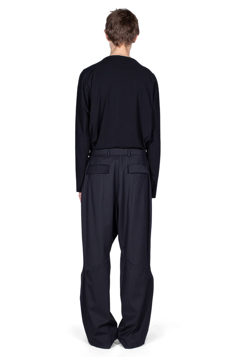 HELMOND Trousers — Crow Black