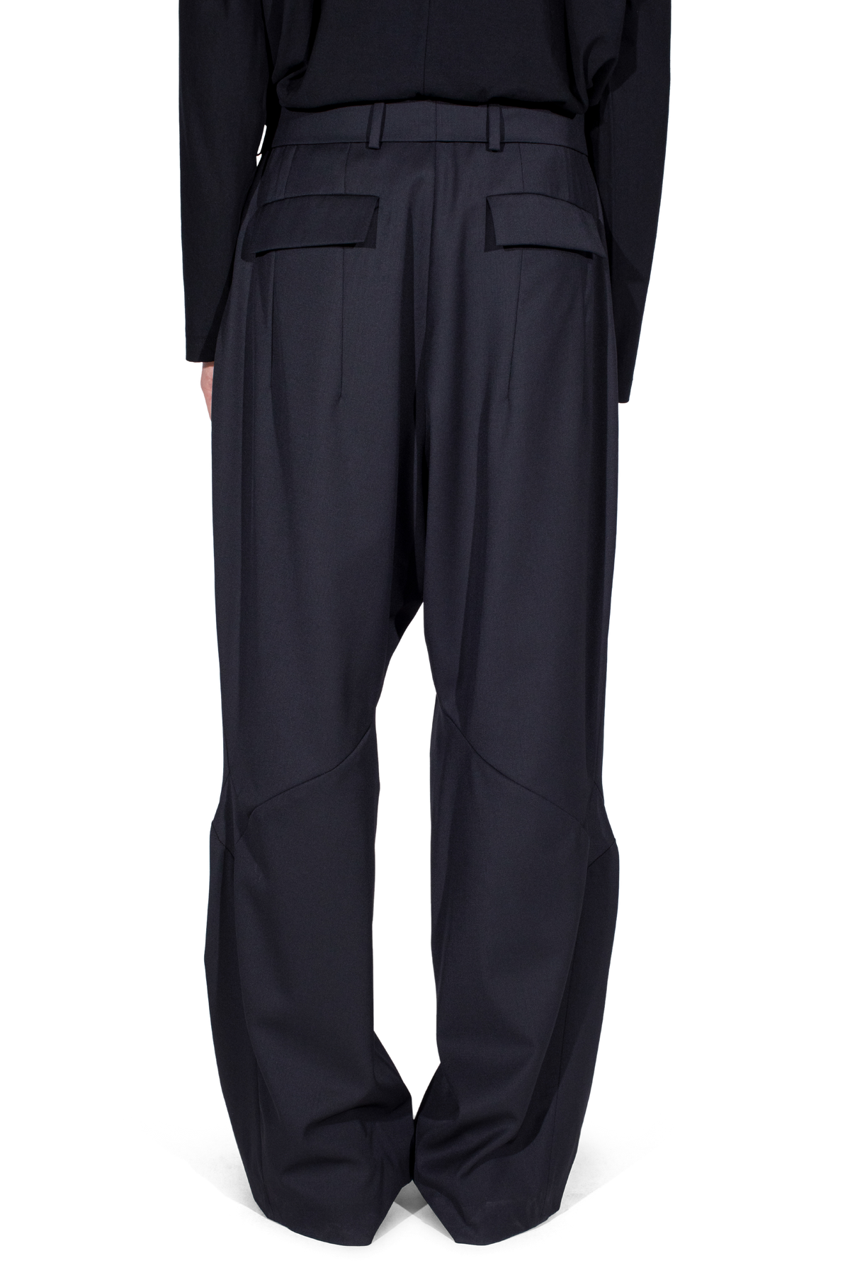 HELMOND Trousers — Crow Black
