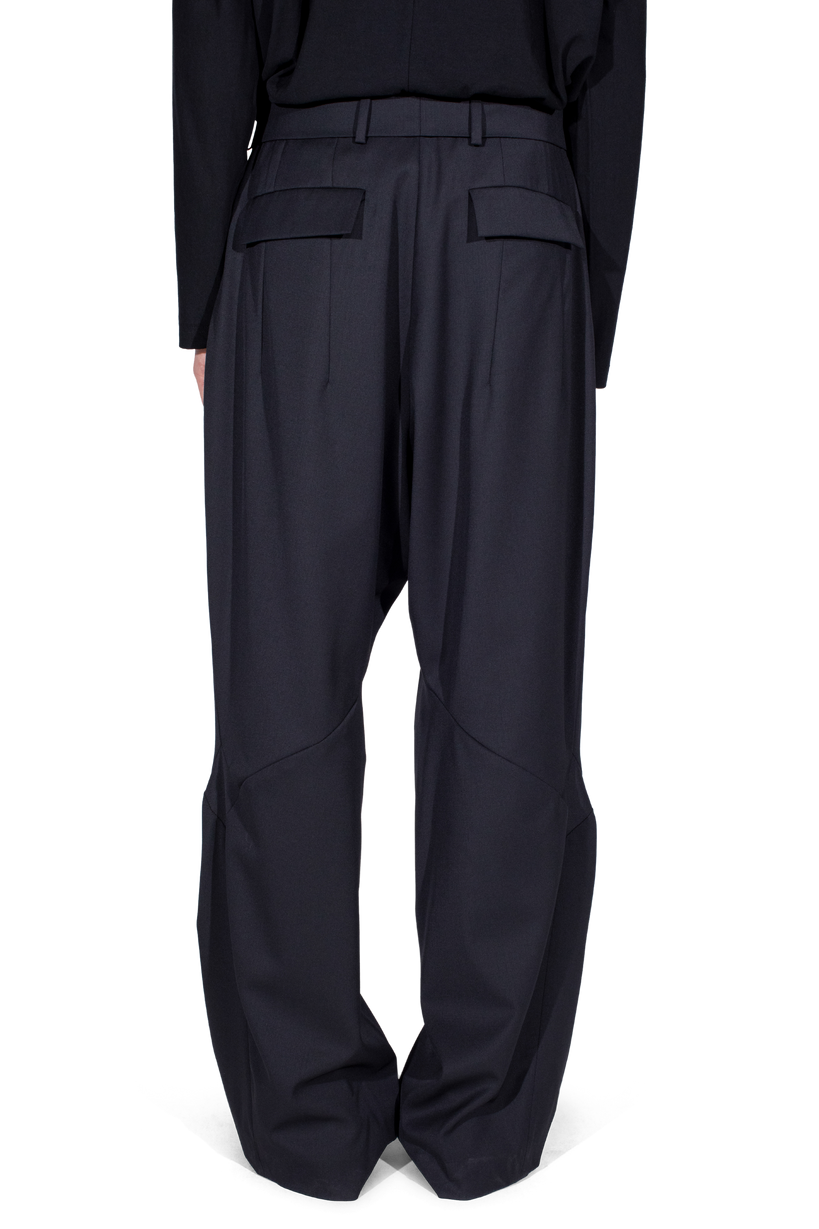 HELMOND Trousers — Crow Black