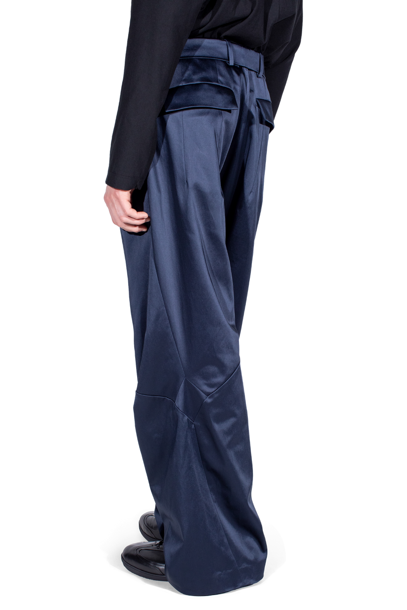 HELMOND Trousers — Dark Sapphire