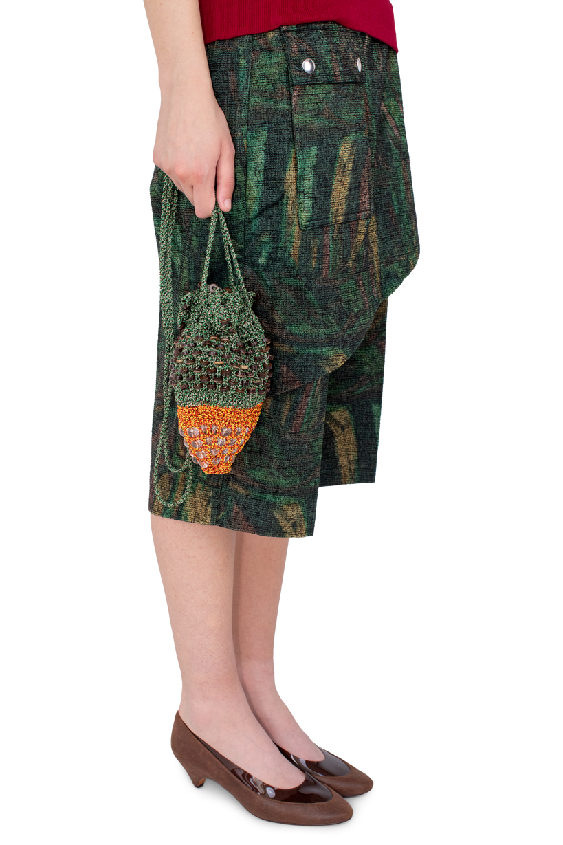 GANNET Crochet Pouch — Camouflage / Fireball (Exclusive)