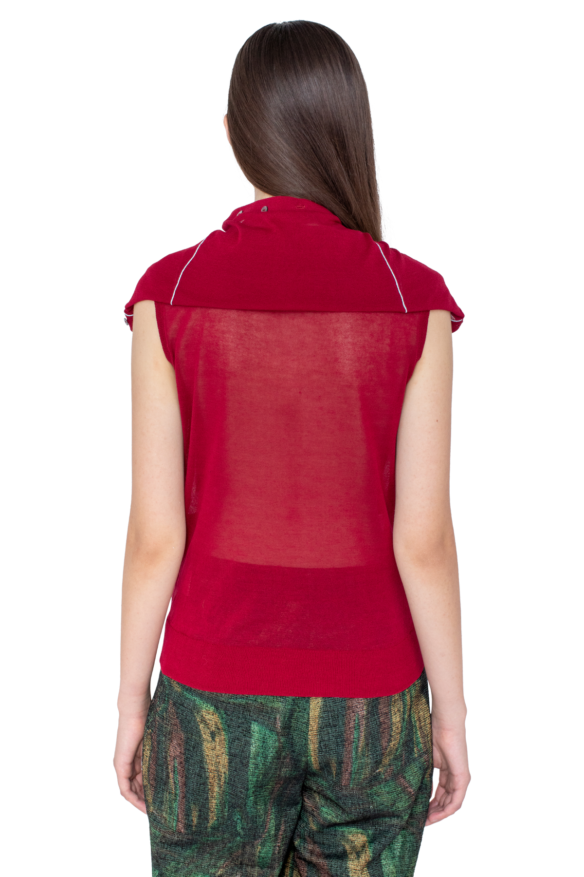 KREINER Knit Roll Neck — Claret