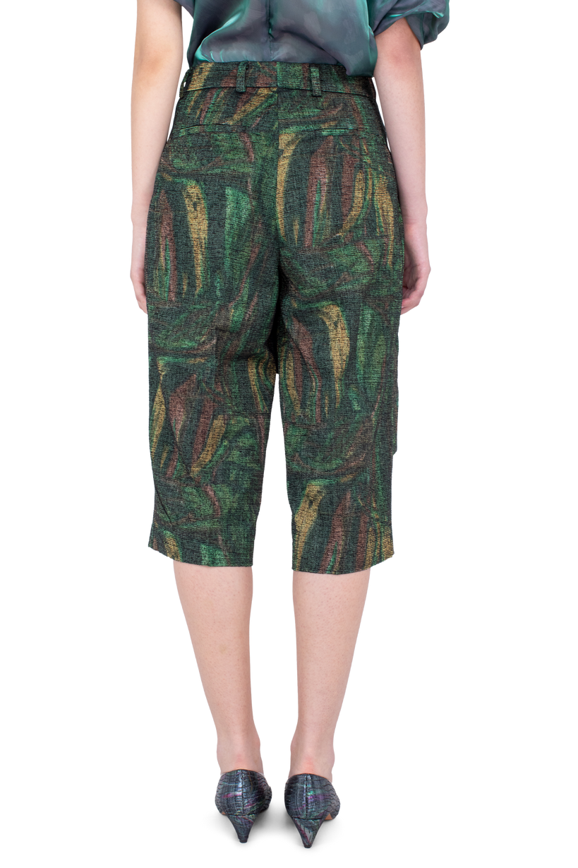 LINNET  Wrap Culottes — Forest Print