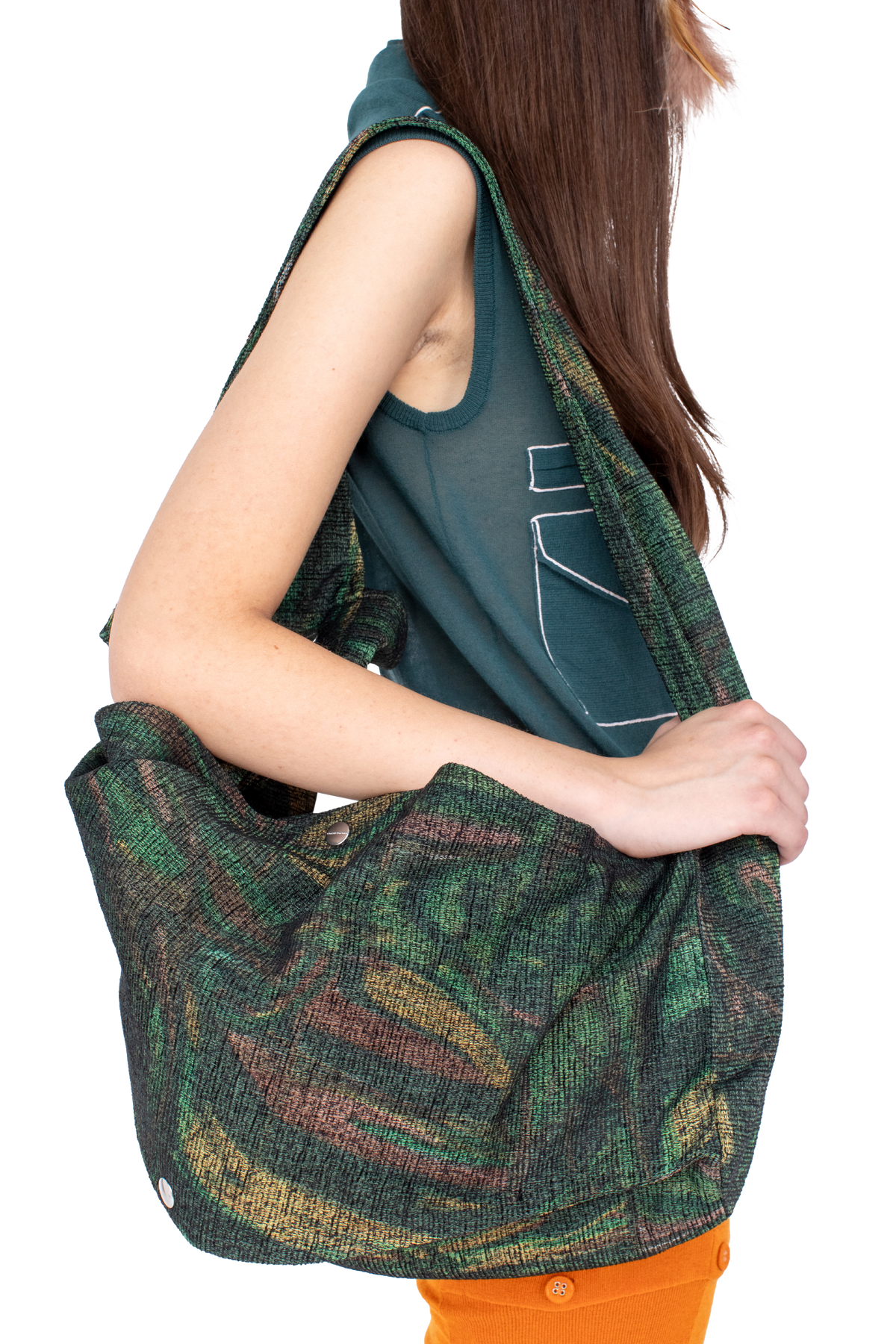 VIAGGIO Cross Body Bag — Forest Print (Exclusive)