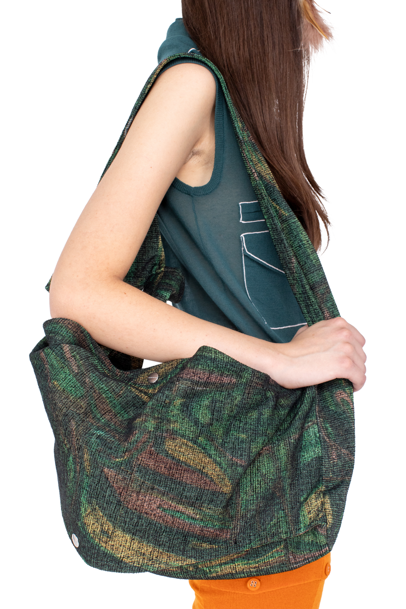 VIAGGIO Cross Body Bag — Forest Print (Exclusive)