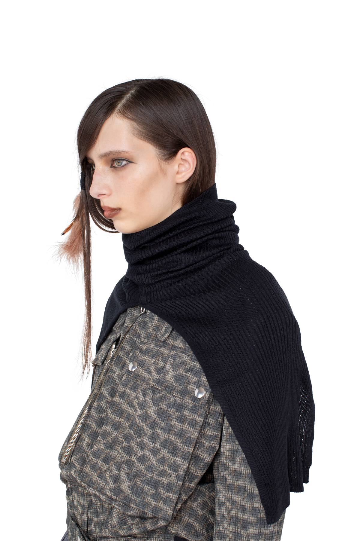 GREBE Scarf — Nebular Black