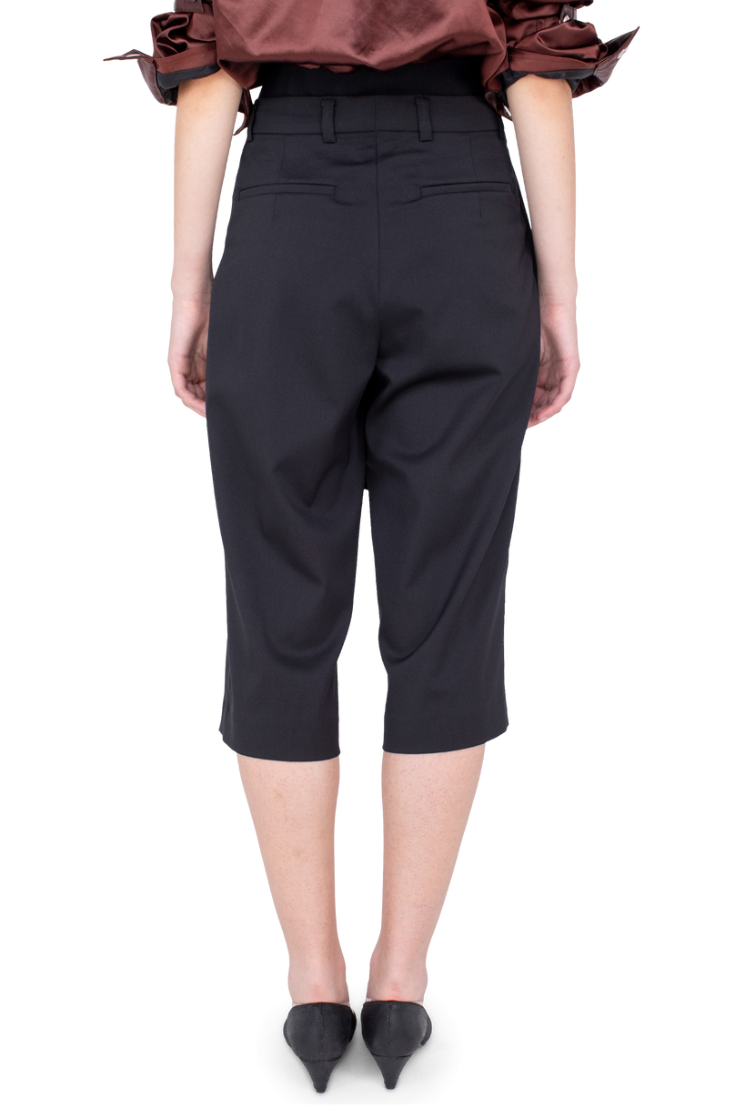 LINNET Wrap Culottes — Crow Black