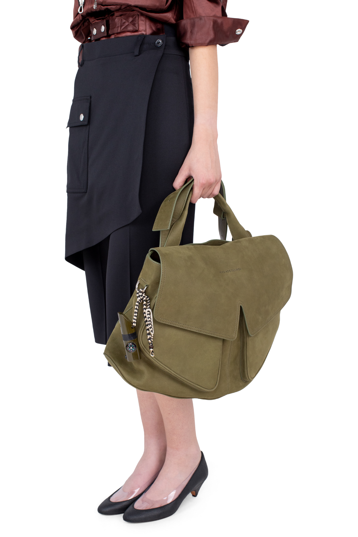 MEZULARI Bag — Artichoke Green