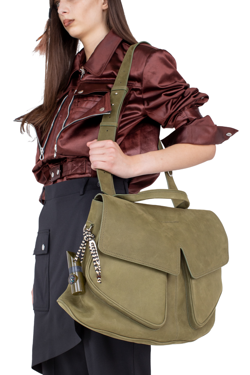 MEZULARI Bag — Artichoke Green