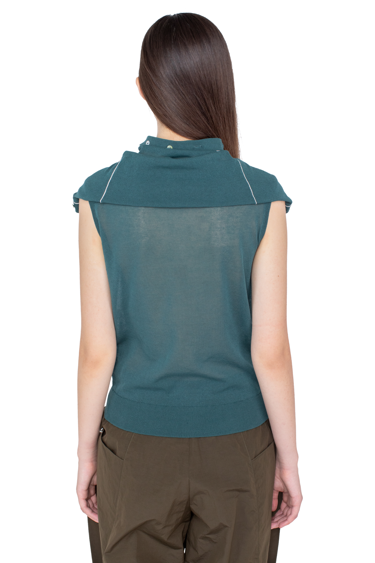 KREINER Knit Roll Neck — Loden Green