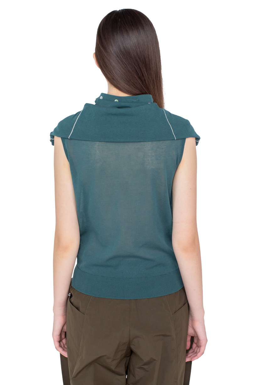 KREINER Knit Roll Neck — Loden Green