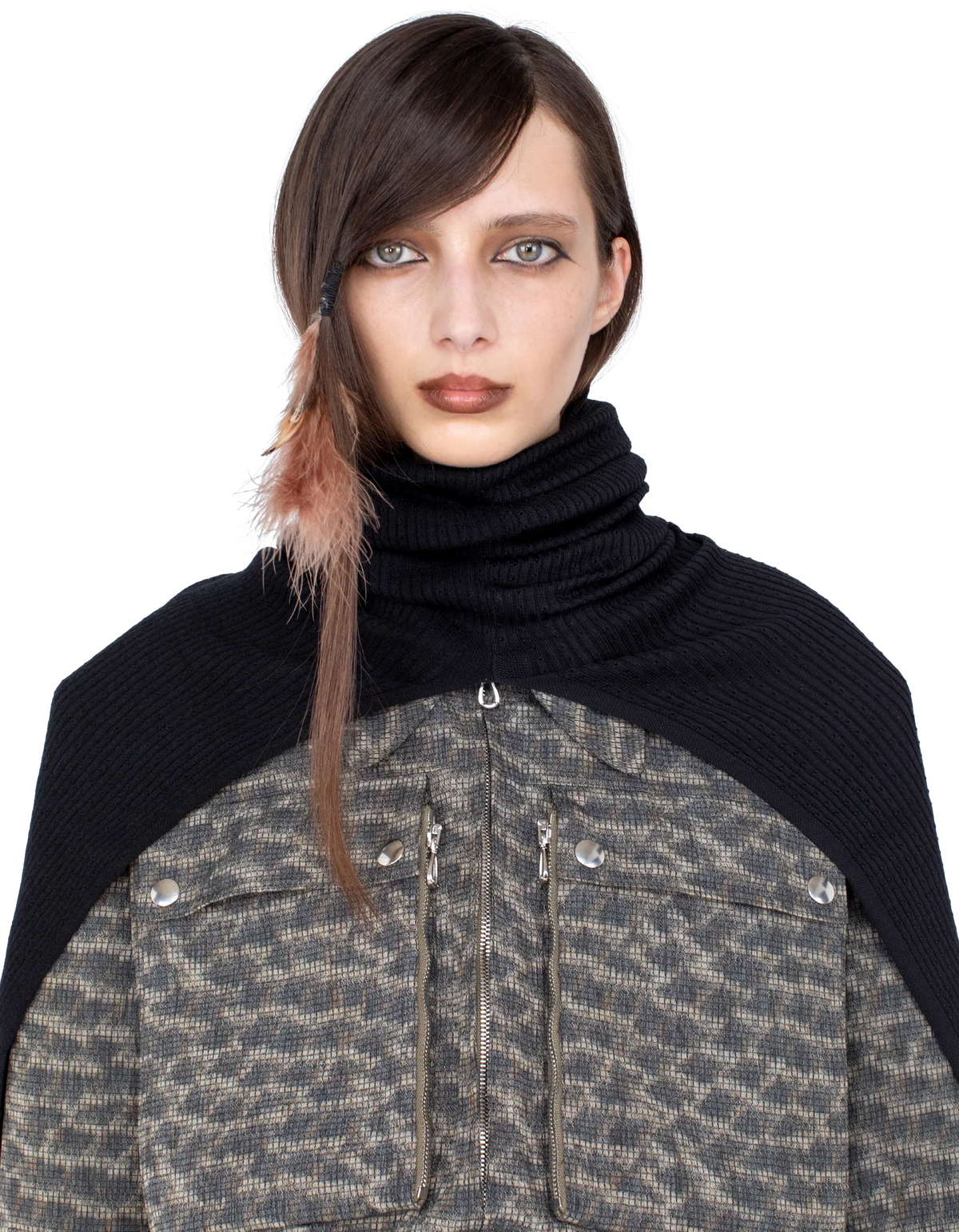 GREBE Scarf — Nebular Black