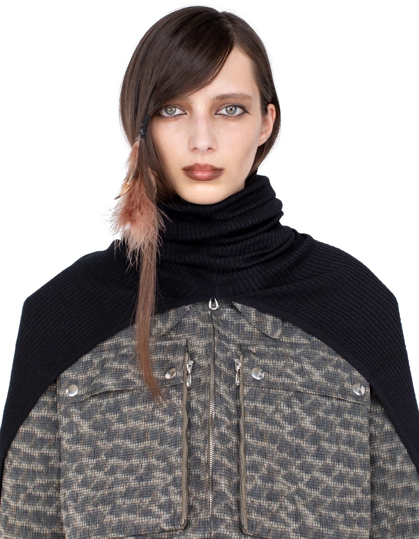 GREBE Scarf — Nebular Black