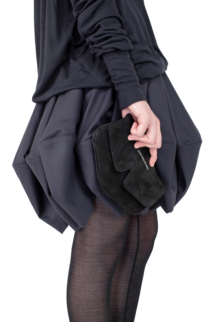 MEZULARI Wallet — Distressed Black
