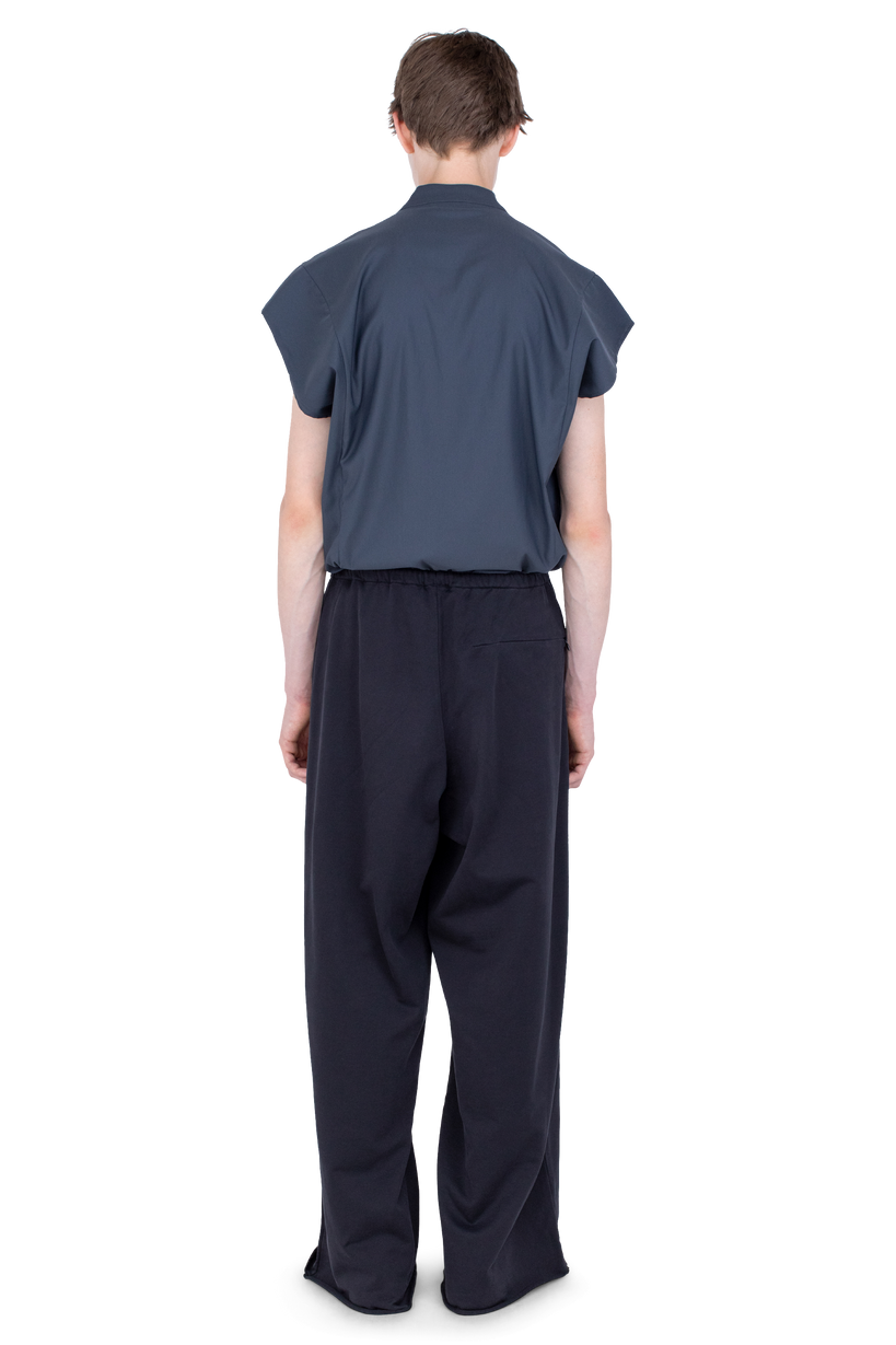 VELEKA Wide Trousers — Charcoal