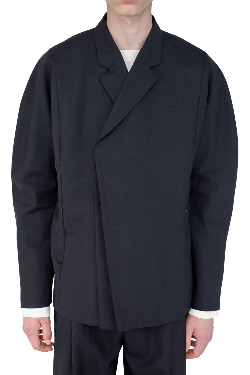 VAALS Tailored Blazer — Space Black