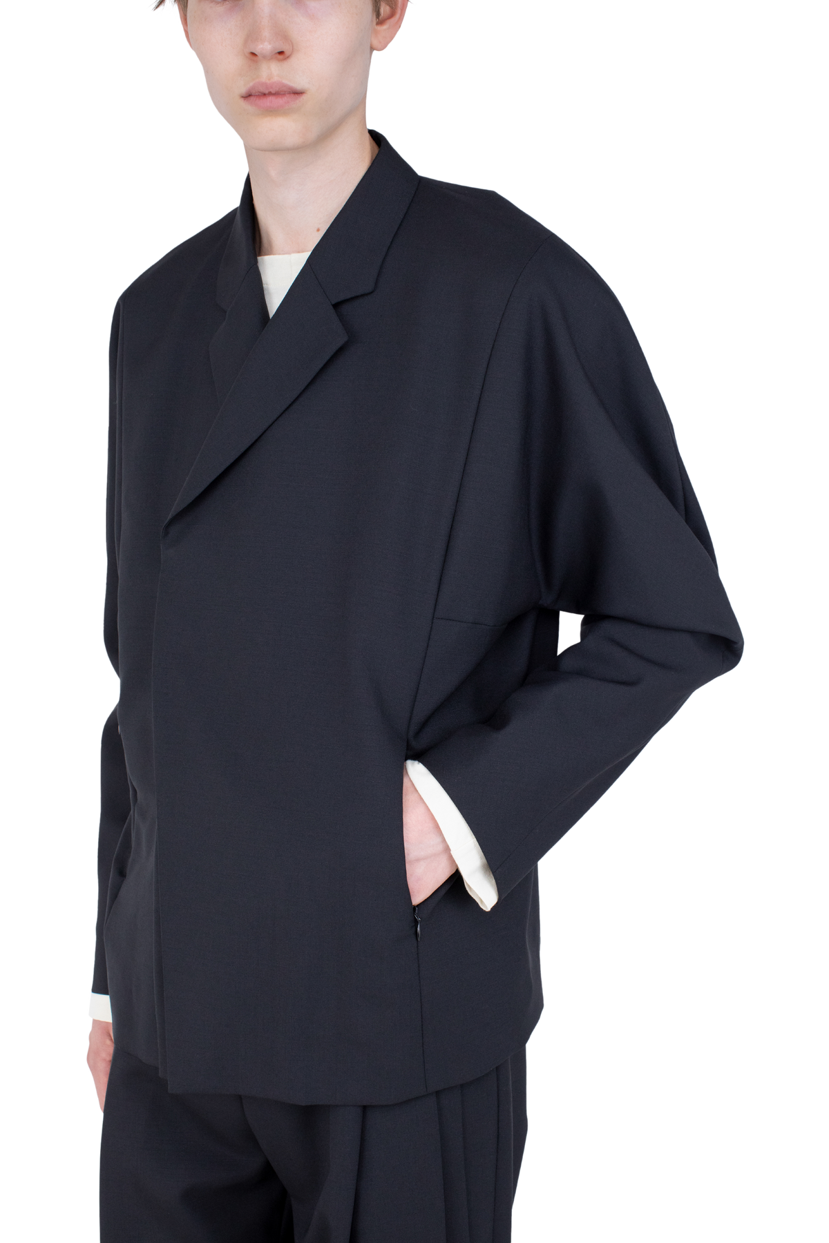 VAALS Tailored Blazer — Space Black