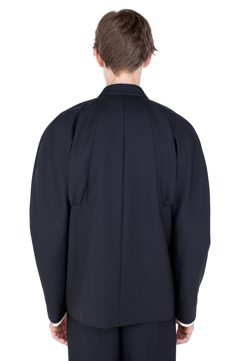 VAALS Tailored Blazer — Space Black