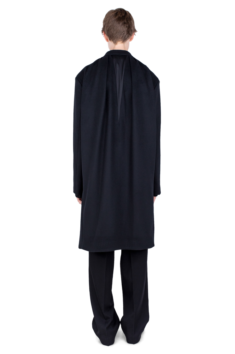 EPELDE Overcoat — Deep Black