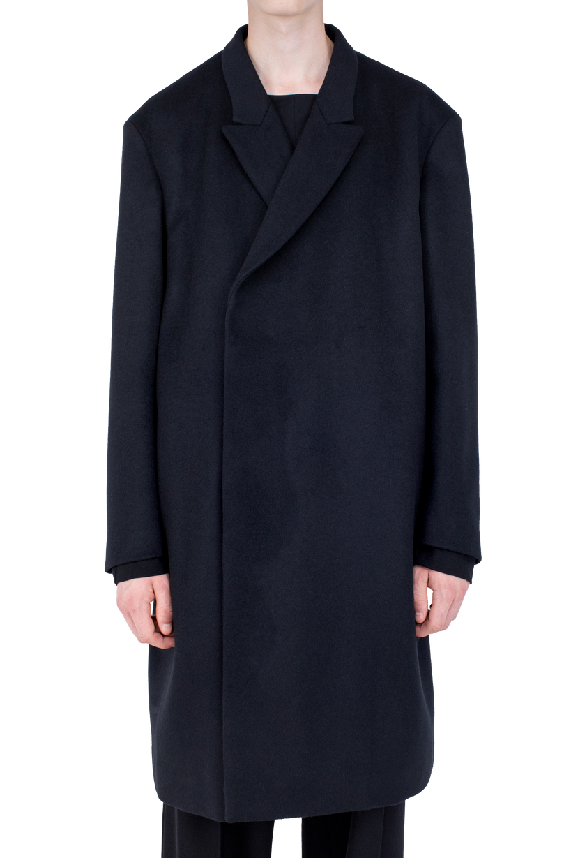 EPELDE Overcoat — Deep Black