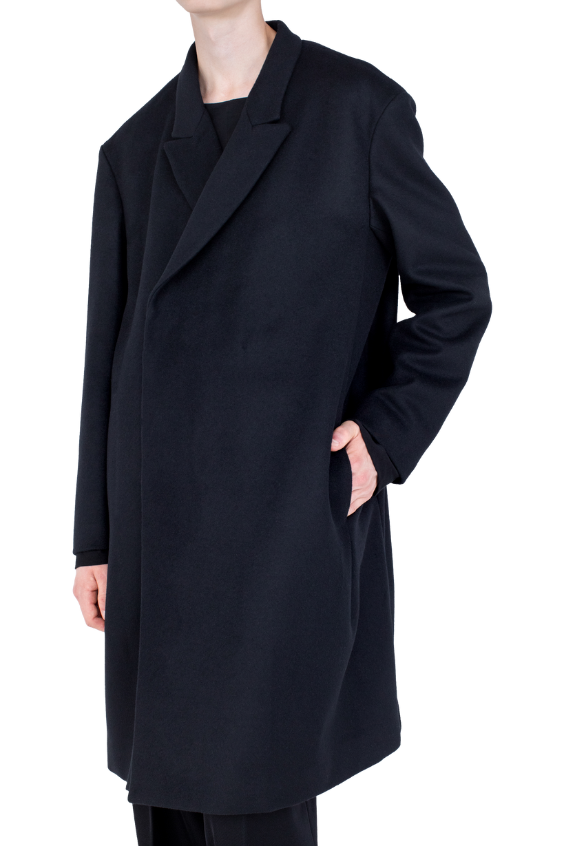 EPELDE Overcoat — Deep Black