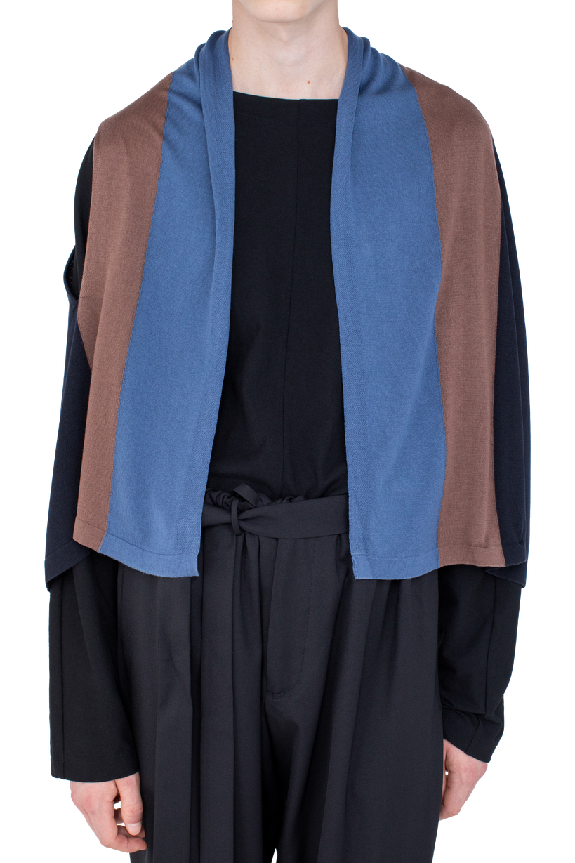 SIGO Knit Scarf — Brown