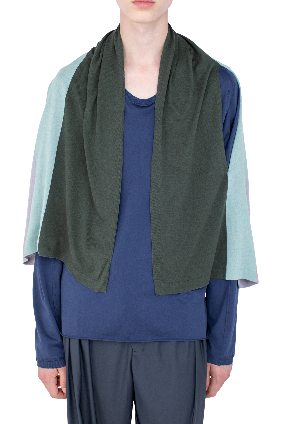 SIGO Knit Scarf — Pine