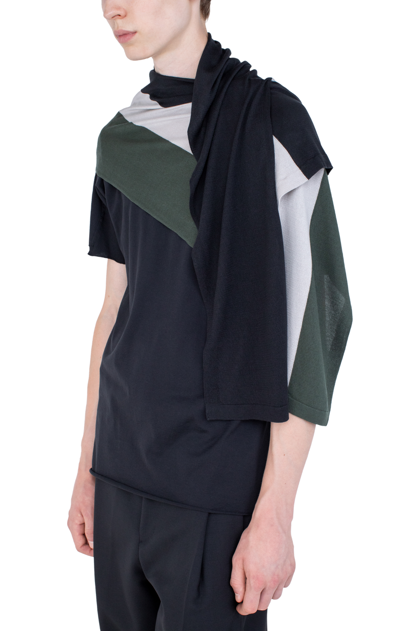 SIGO Knit Scarf — Black