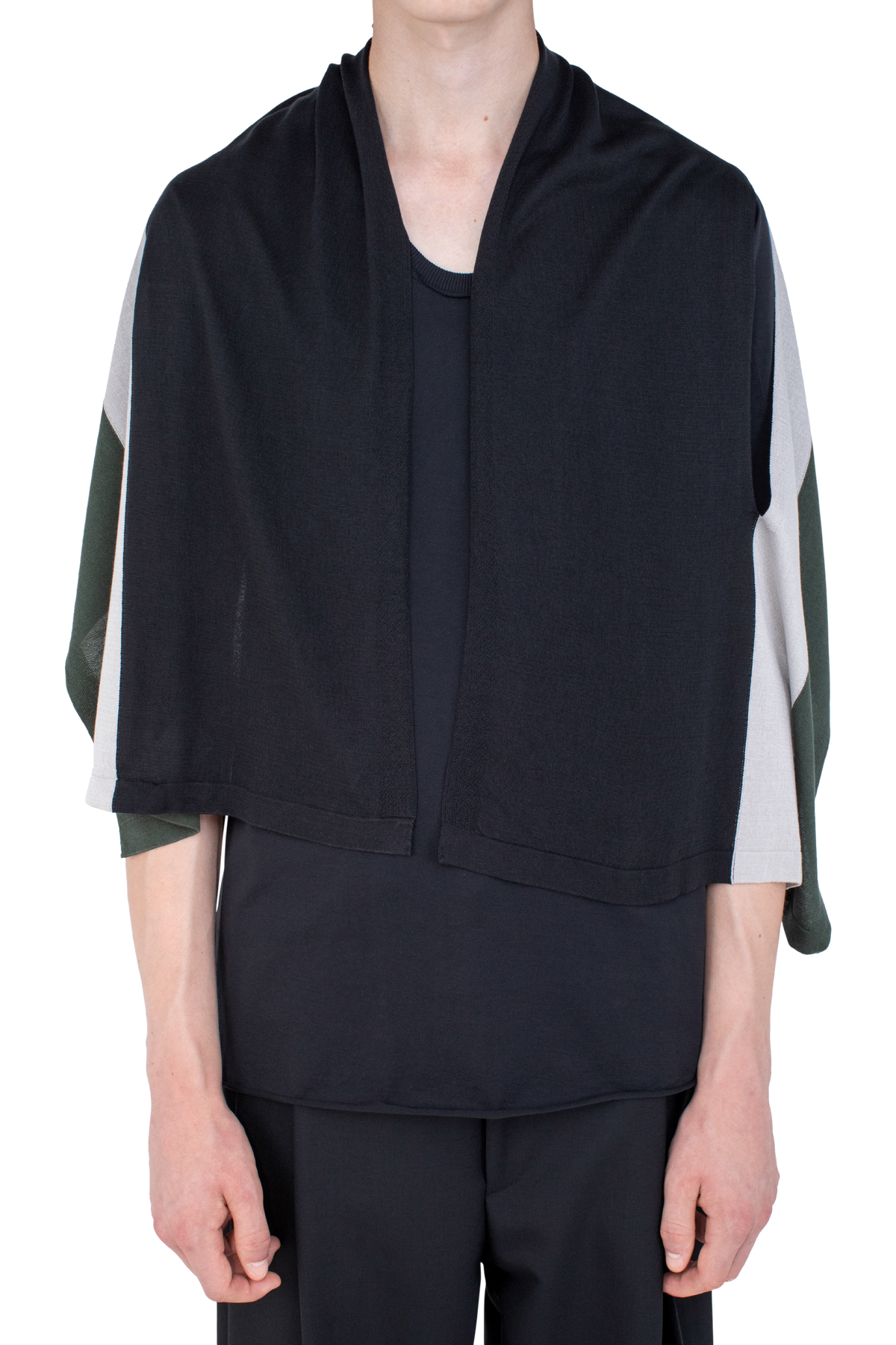 SIGO Knit Scarf — Black