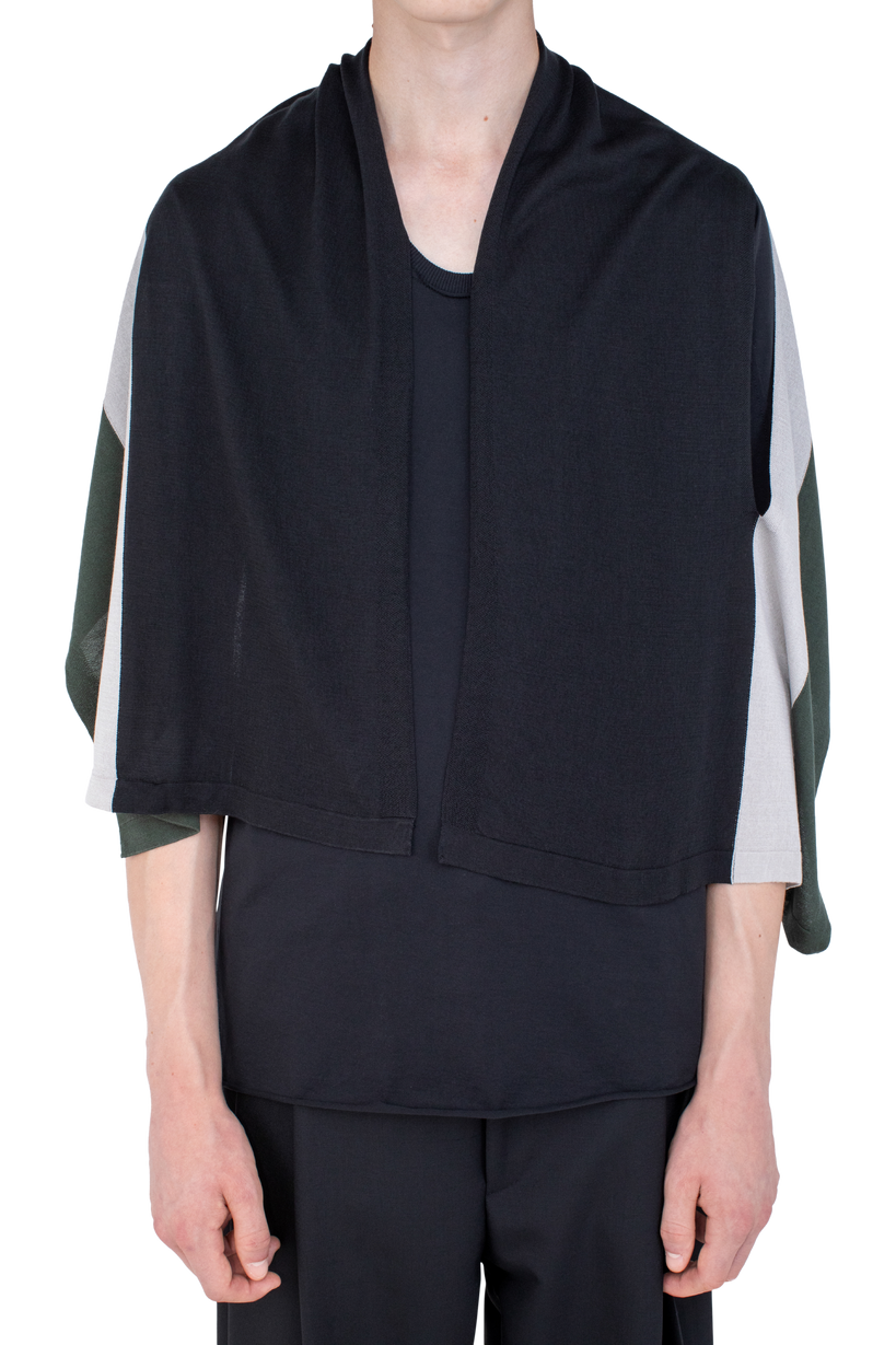 SIGO Knit Scarf — Black