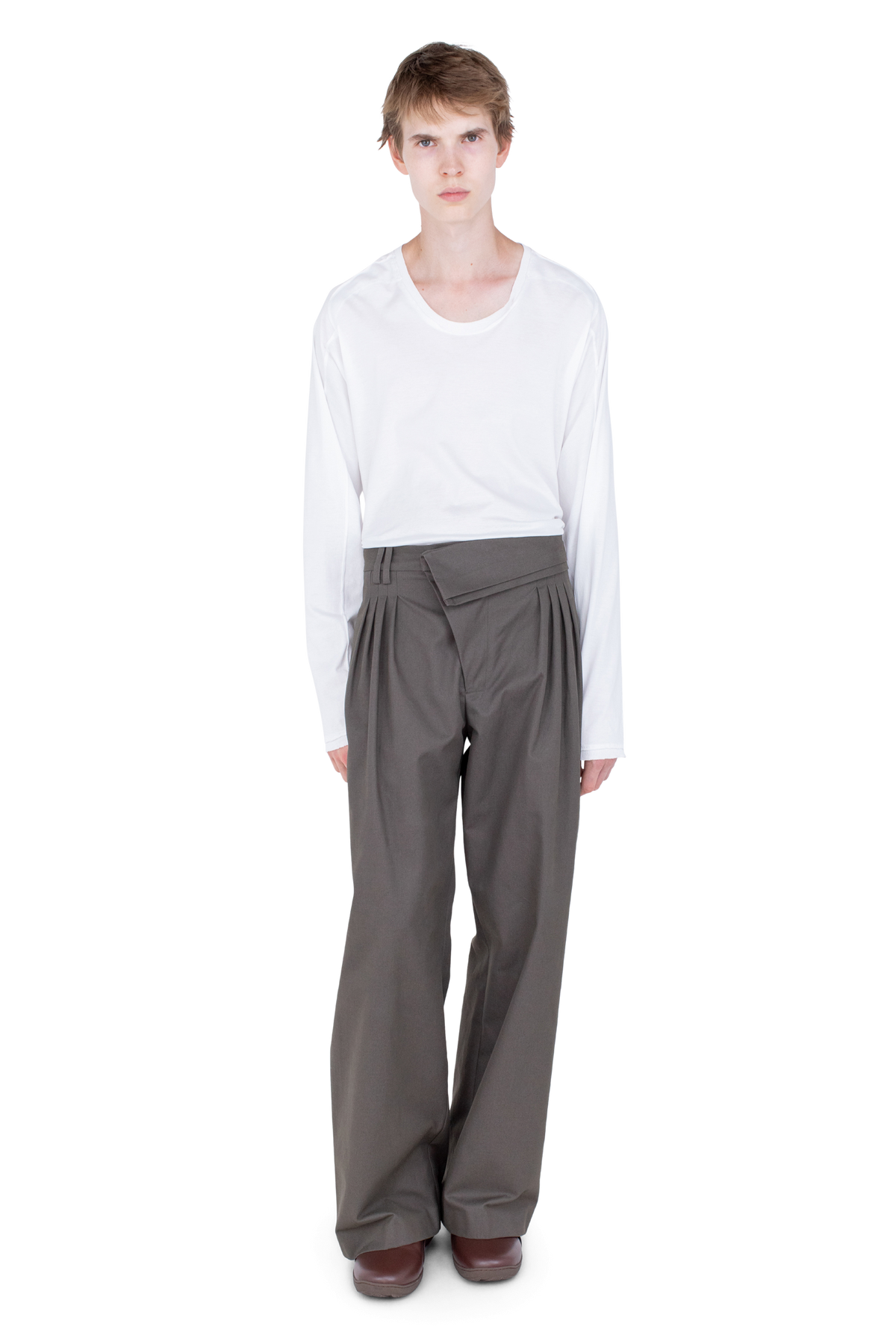 ASTRO Long Sleeve Top — White
