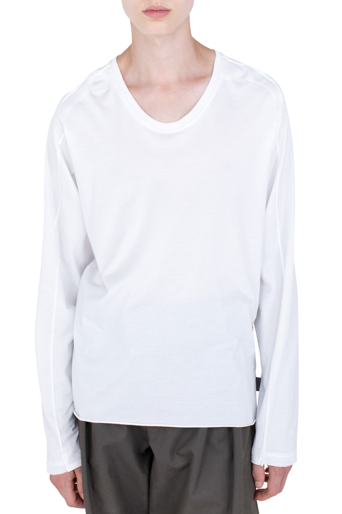 ASTRO Long Sleeve Top — White