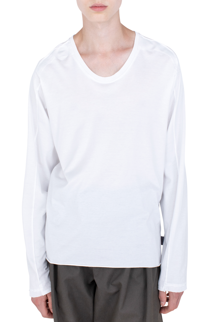 ASTRO Long Sleeve Top — White