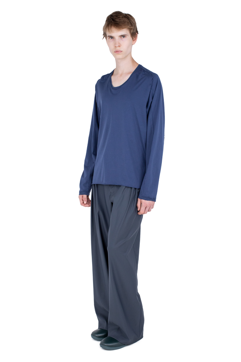 ASTRO Long Sleeve Top — Ink Blue