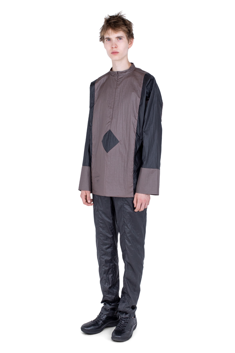 HERTEL Stripe Pullover — Terra