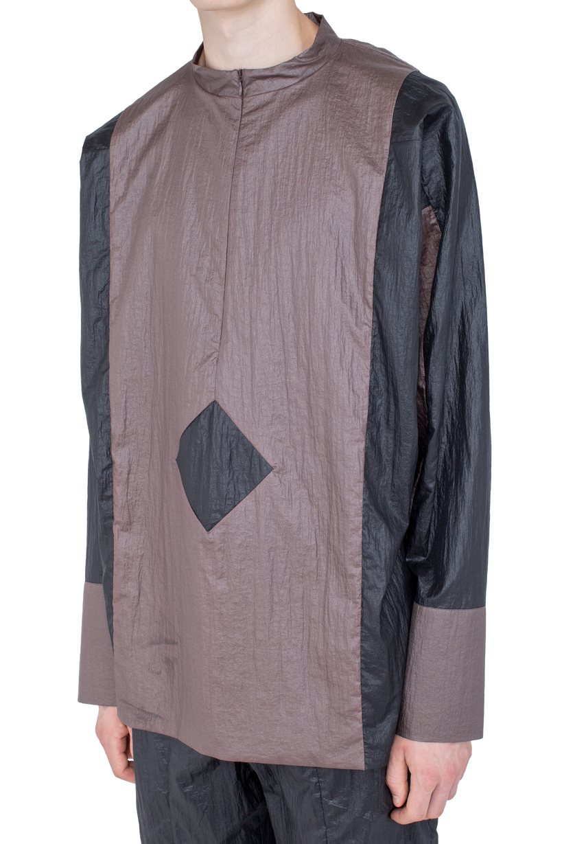 HERTEL Stripe Pullover — Terra