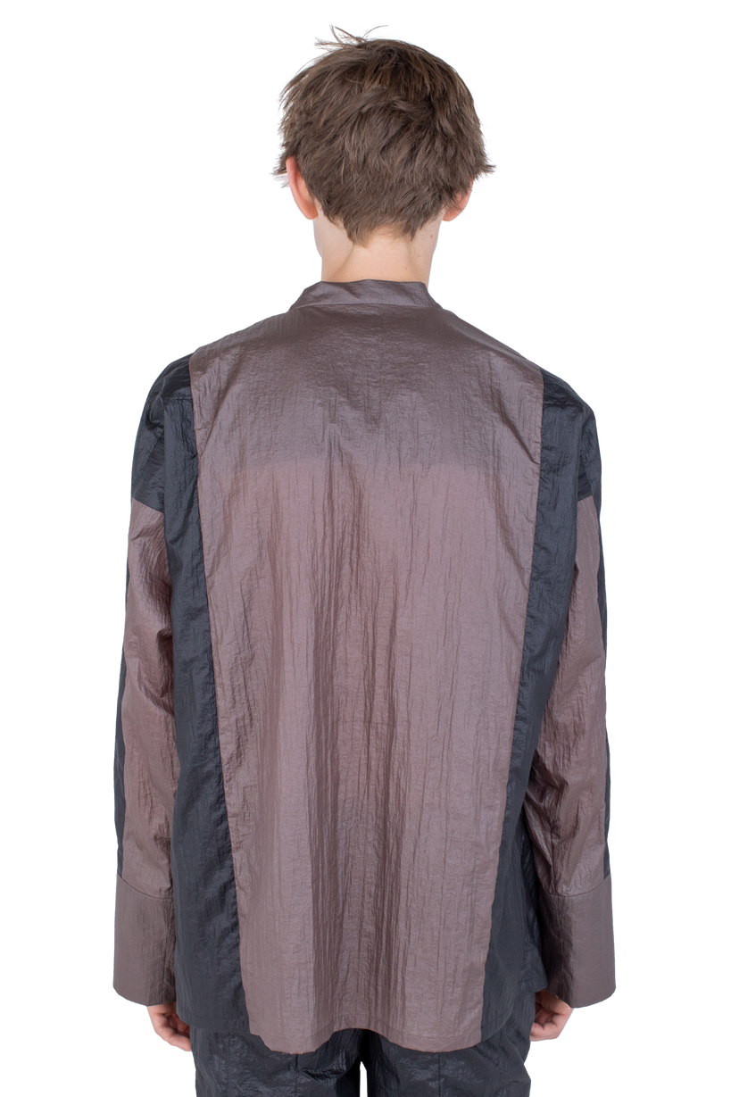 HERTEL Stripe Pullover — Terra