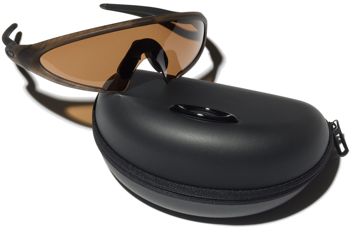 Kiko Kostadinov x Oakley Ellipse — Brown Smoke Wood