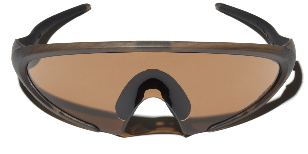 Kiko Kostadinov x Oakley Ellipse — Brown Smoke Wood