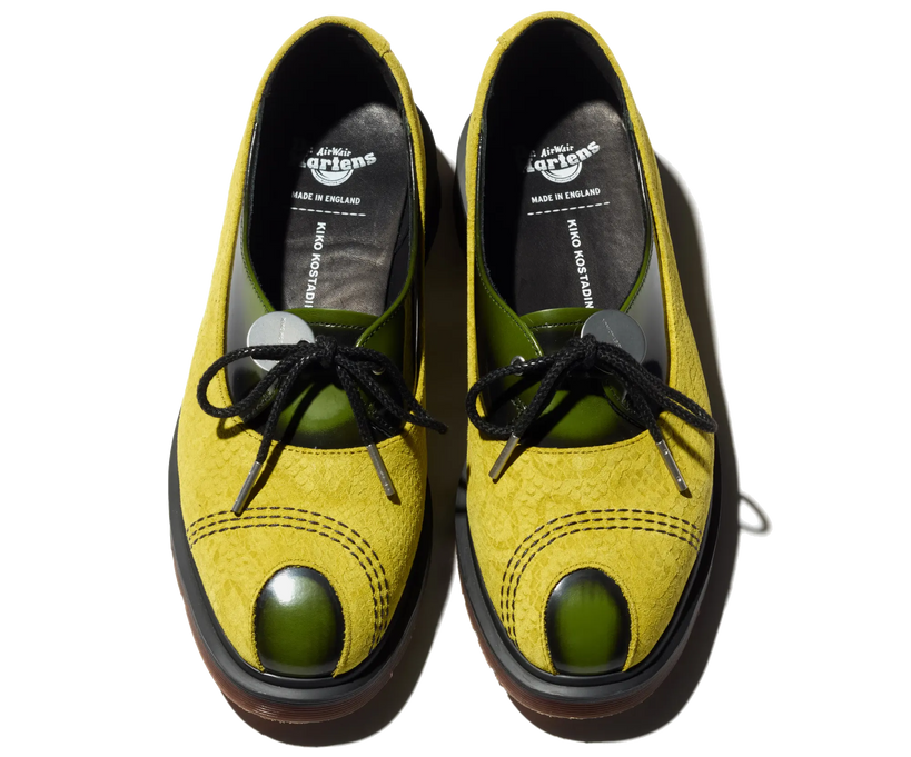 Kiko Kostadinov x Dr. Martens TOE BOX Shoe — Moss Green