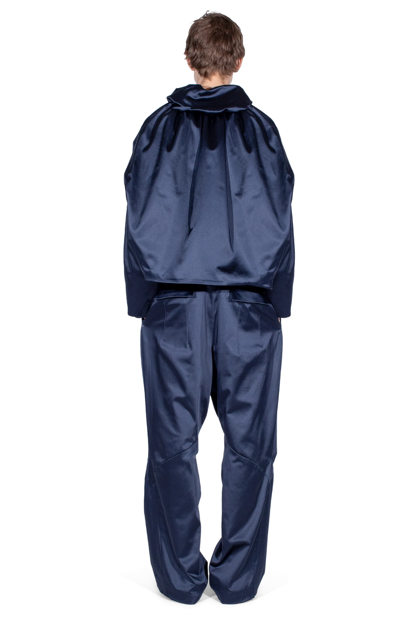 HELMOND Trousers — Dark Sapphire