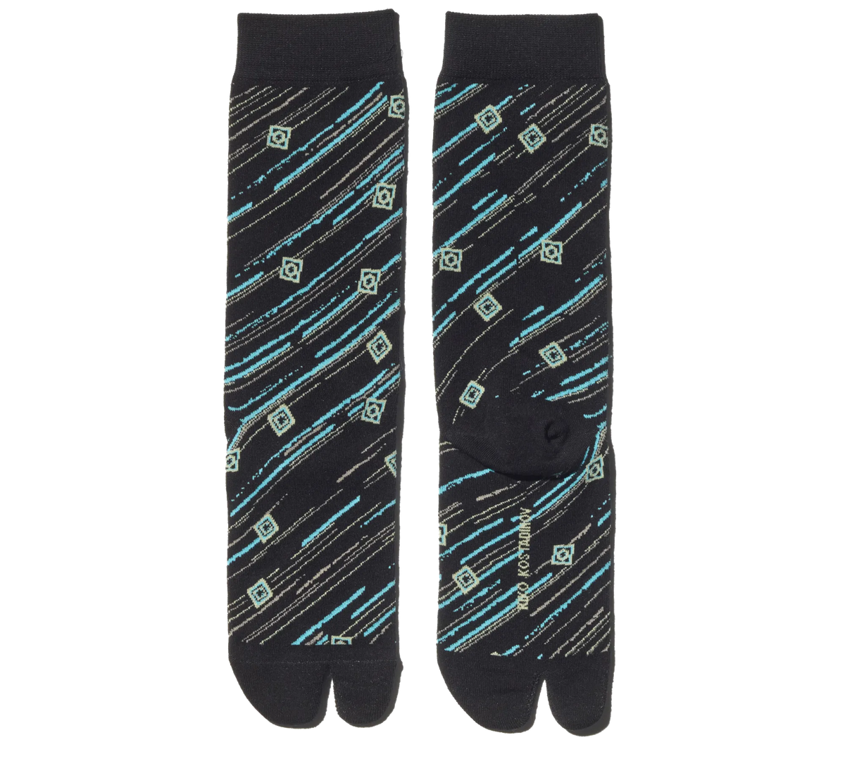 ANDRAS Tabi Socks — Dawn Black
