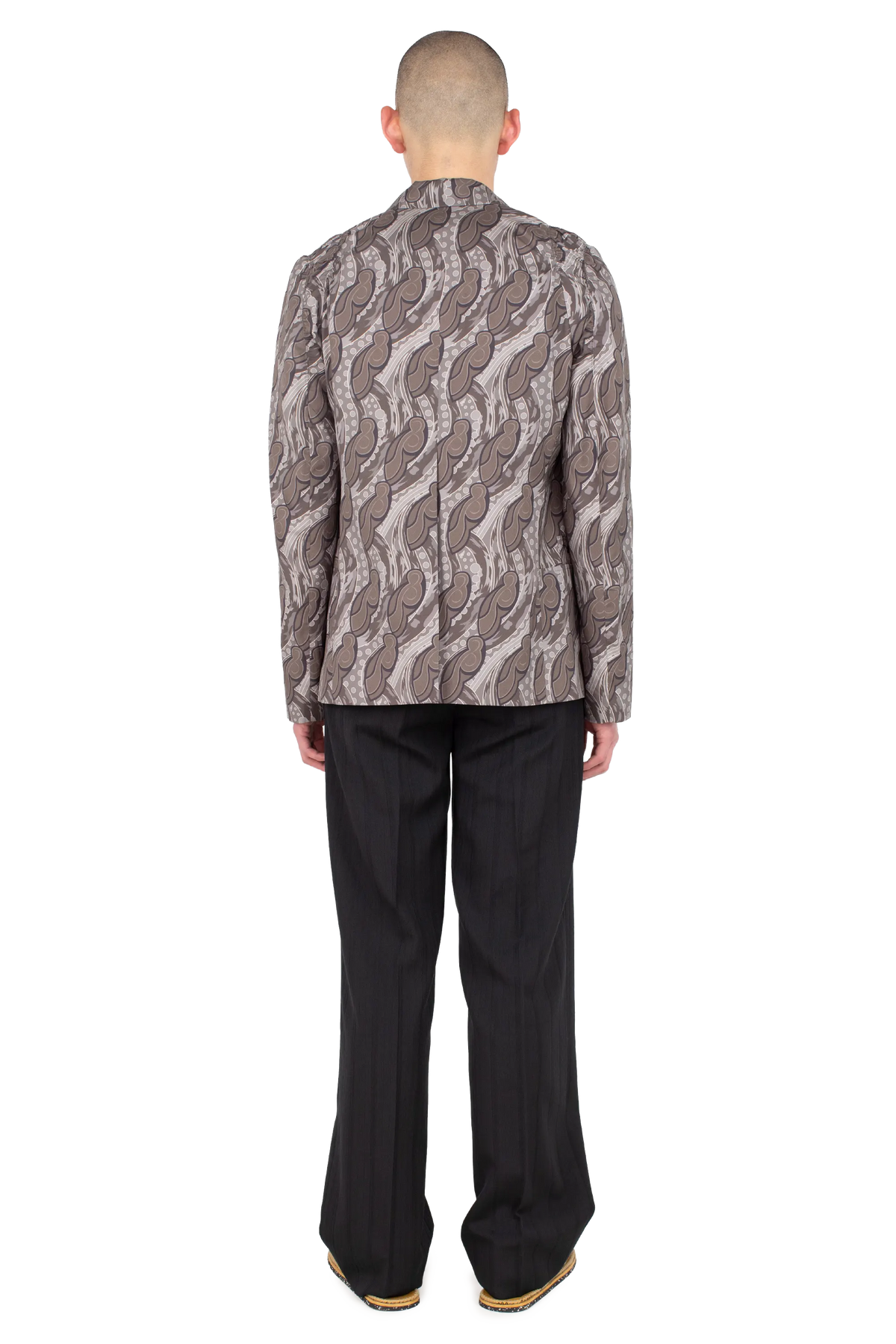 TARHOS Pleated Trousers — Midnight Black