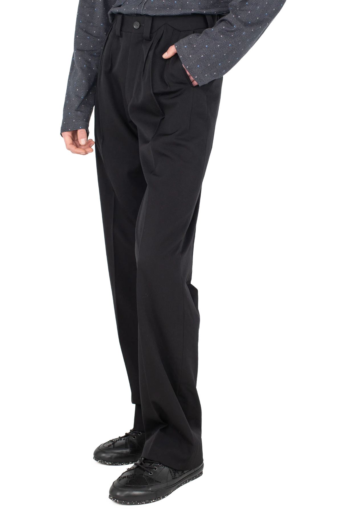 CSOMOR Trousers — Deep Black