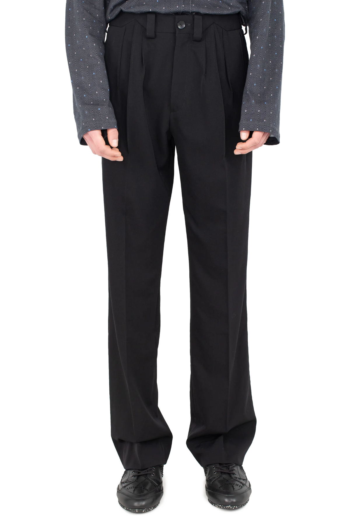 CSOMOR Trousers — Deep Black