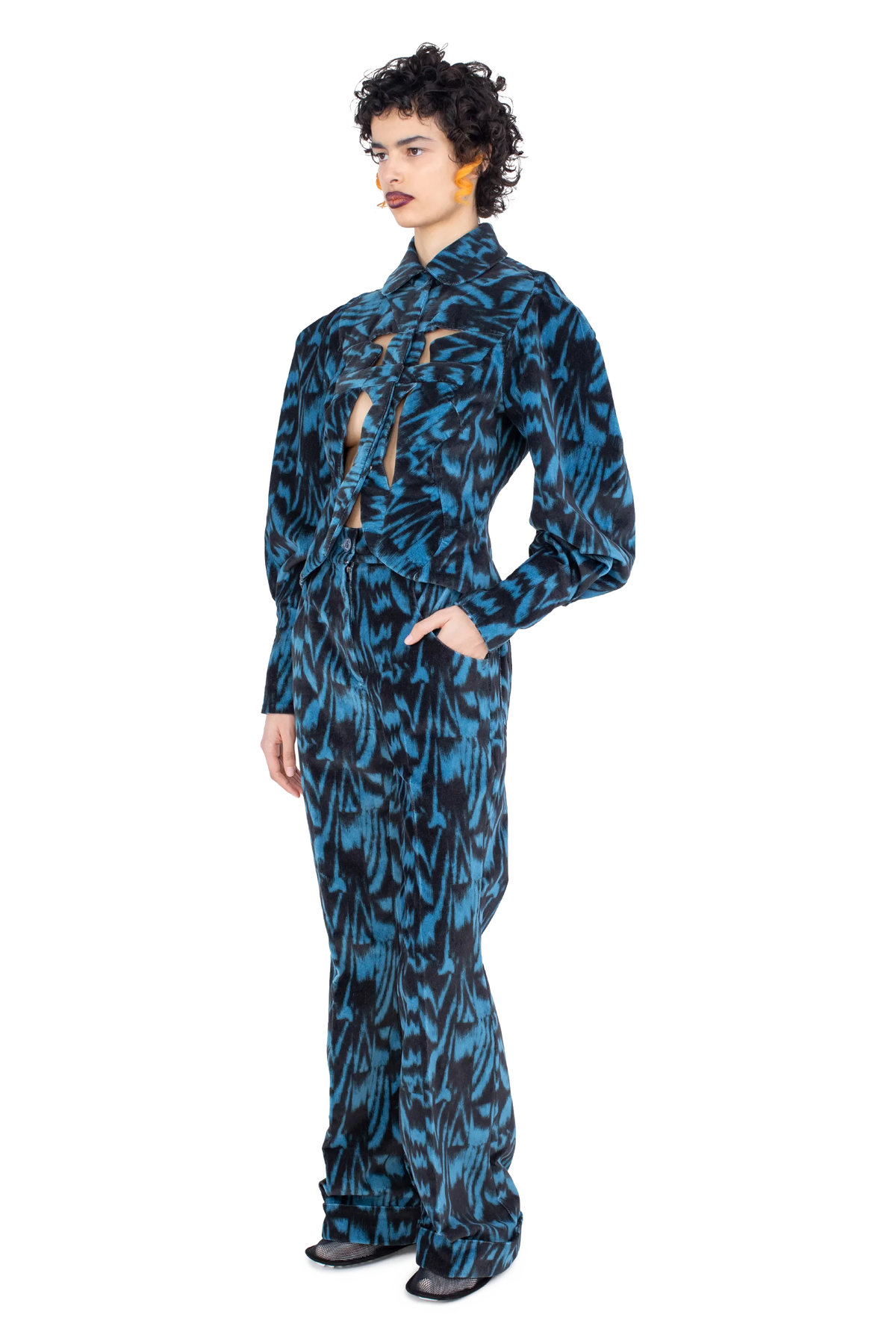 ISTRIAN Jacket — Sapphire Blue / Black (Exclusive)
