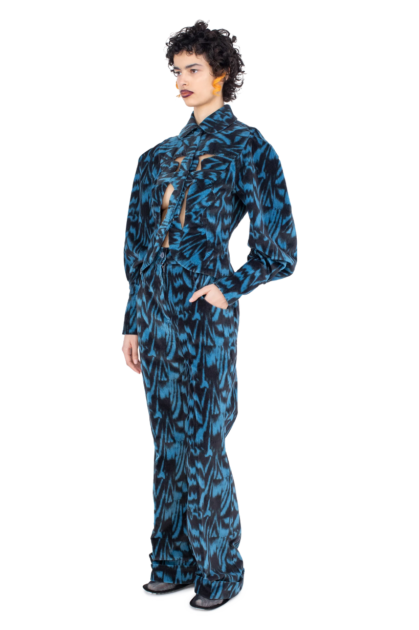 ISTRIAN Jacket — Sapphire Blue / Black (Exclusive)
