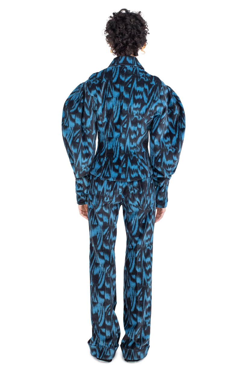 ISTRIAN Jacket — Sapphire Blue / Black (Exclusive)